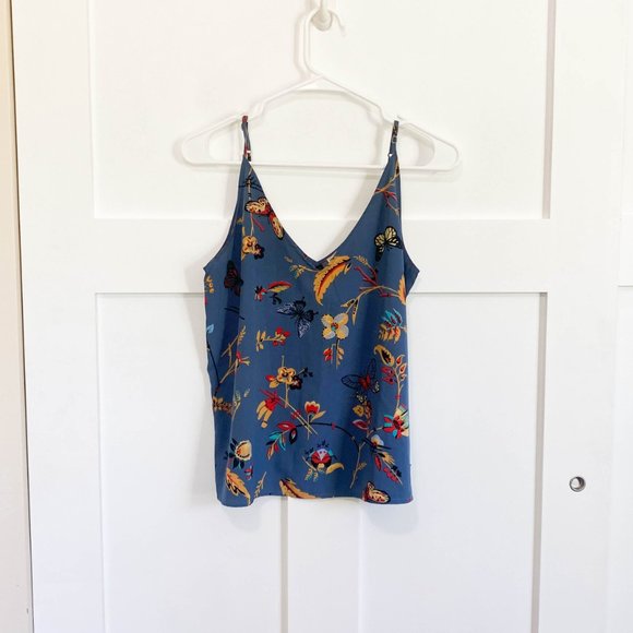 Abercrombie & Fitch Cute Lightweight Summer Floral Tank Top - Picture 2 of 5